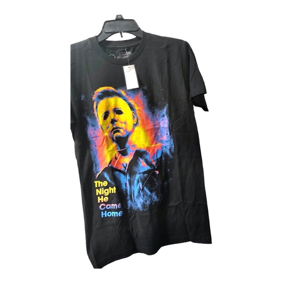 Mike Myer’s Halloween ‘the night he came home’ graphic print black tshirt size S - Picture 4 of 8